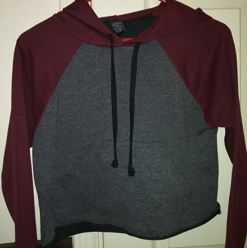 Long sleeve crop top